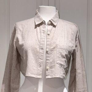 Old Navy Cropped Blouse